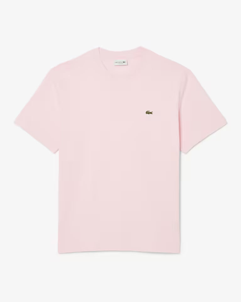 T-shirt básica com logo de crocodilo