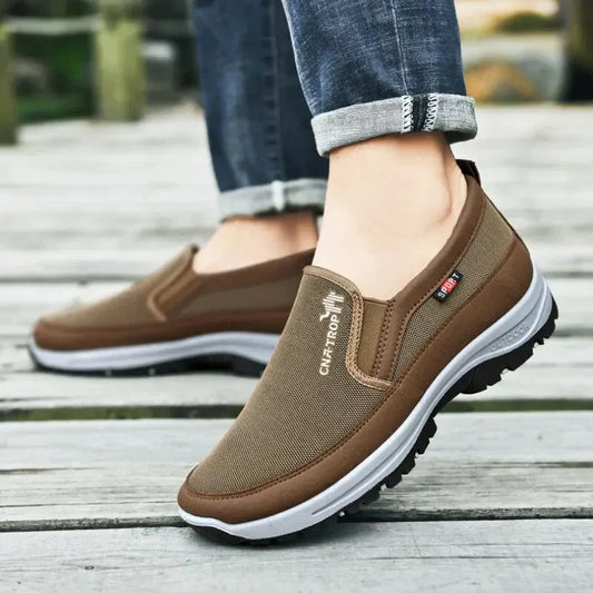 Sapatos ortopédicos casuais para homem