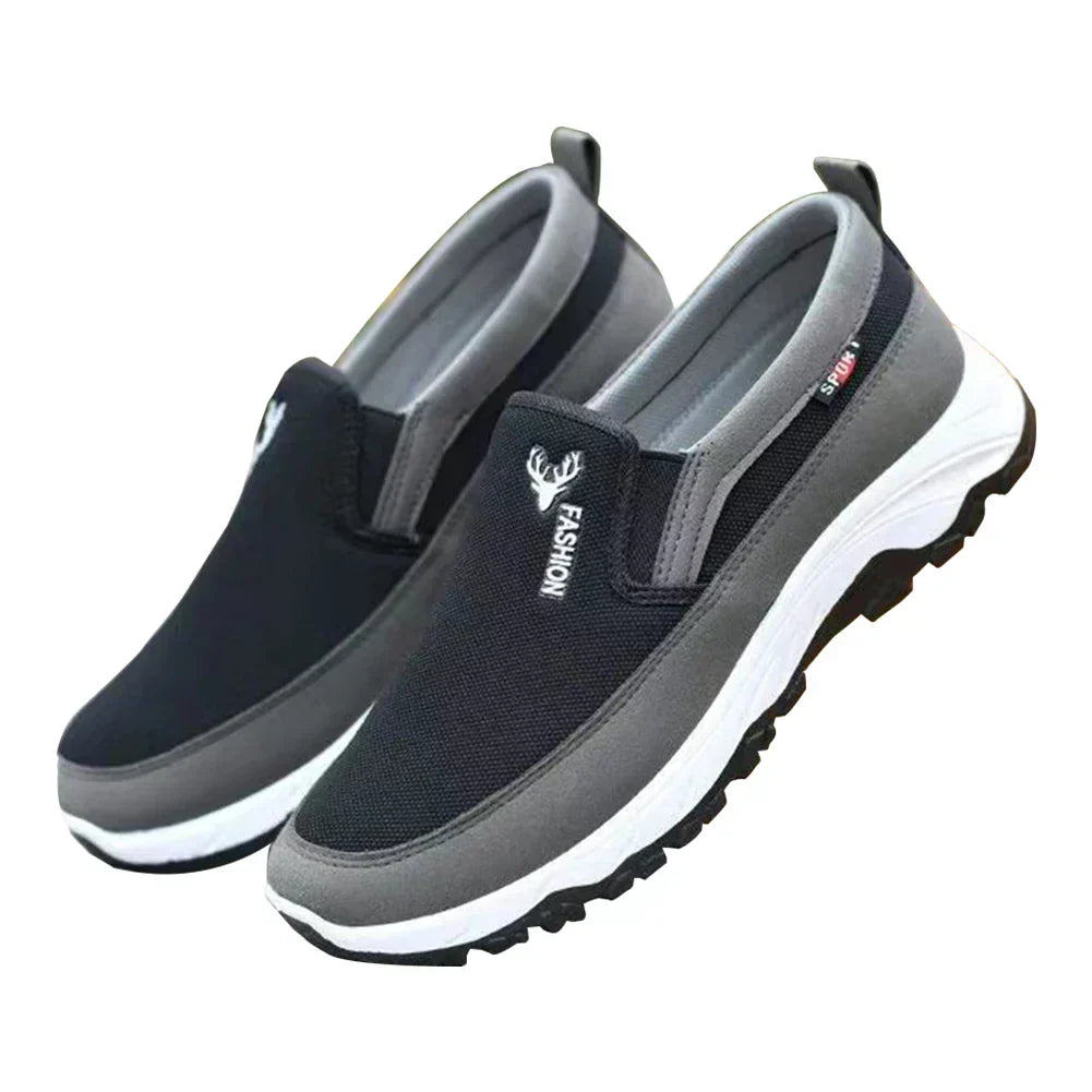 Sapatos ortopédicos casuais para homem