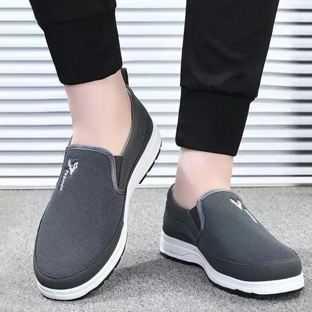 Sapatos ortopédicos casuais para homem