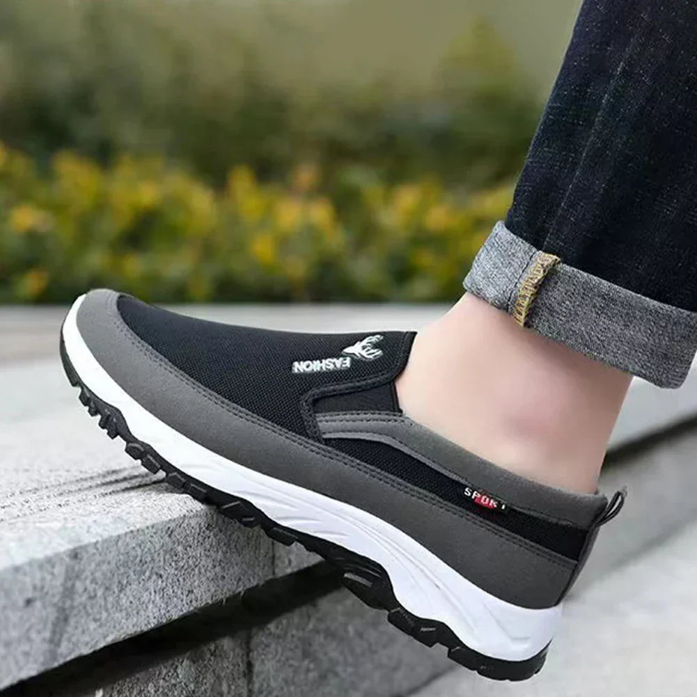 Sapatos ortopédicos casuais para homem