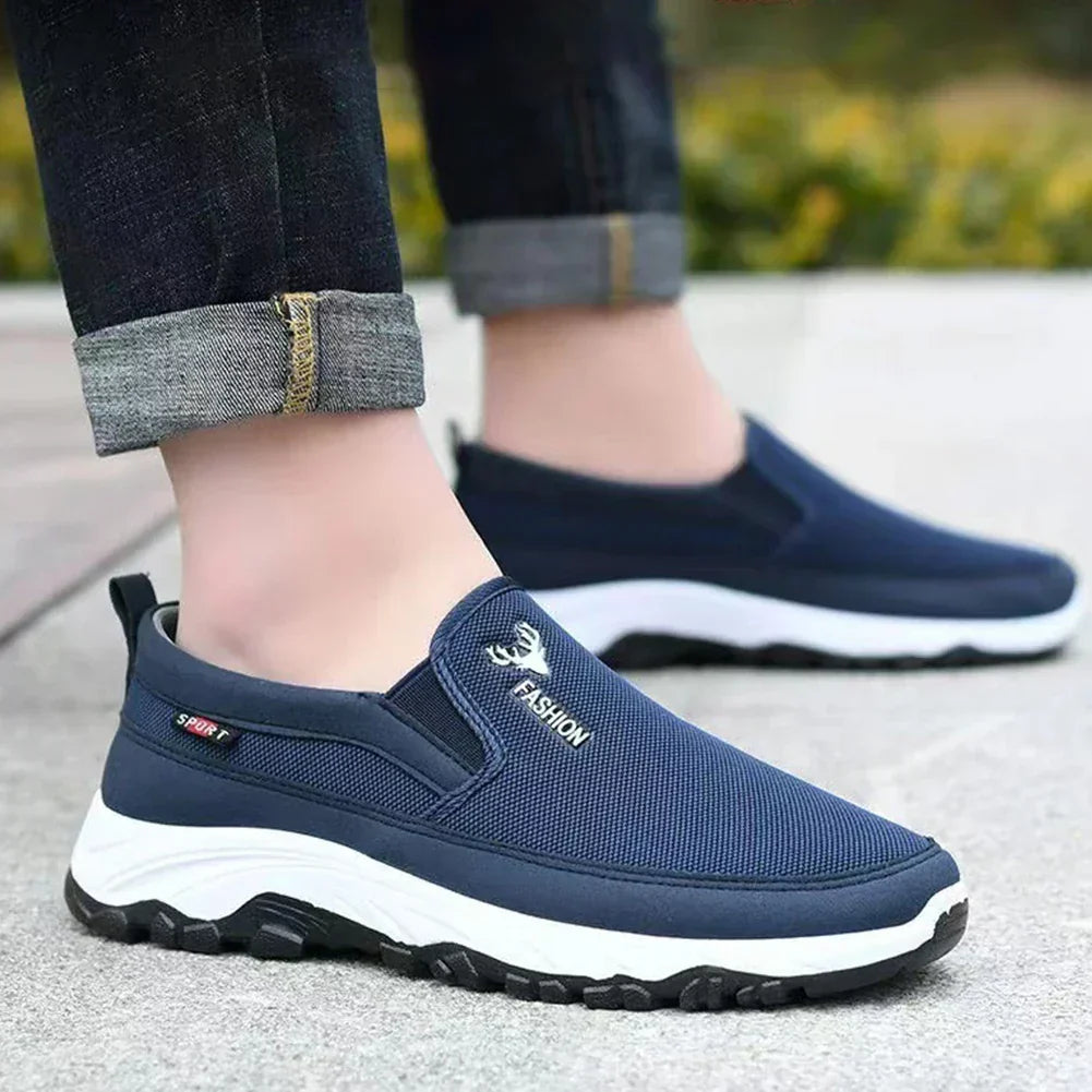 Sapatos ortopédicos casuais para homem