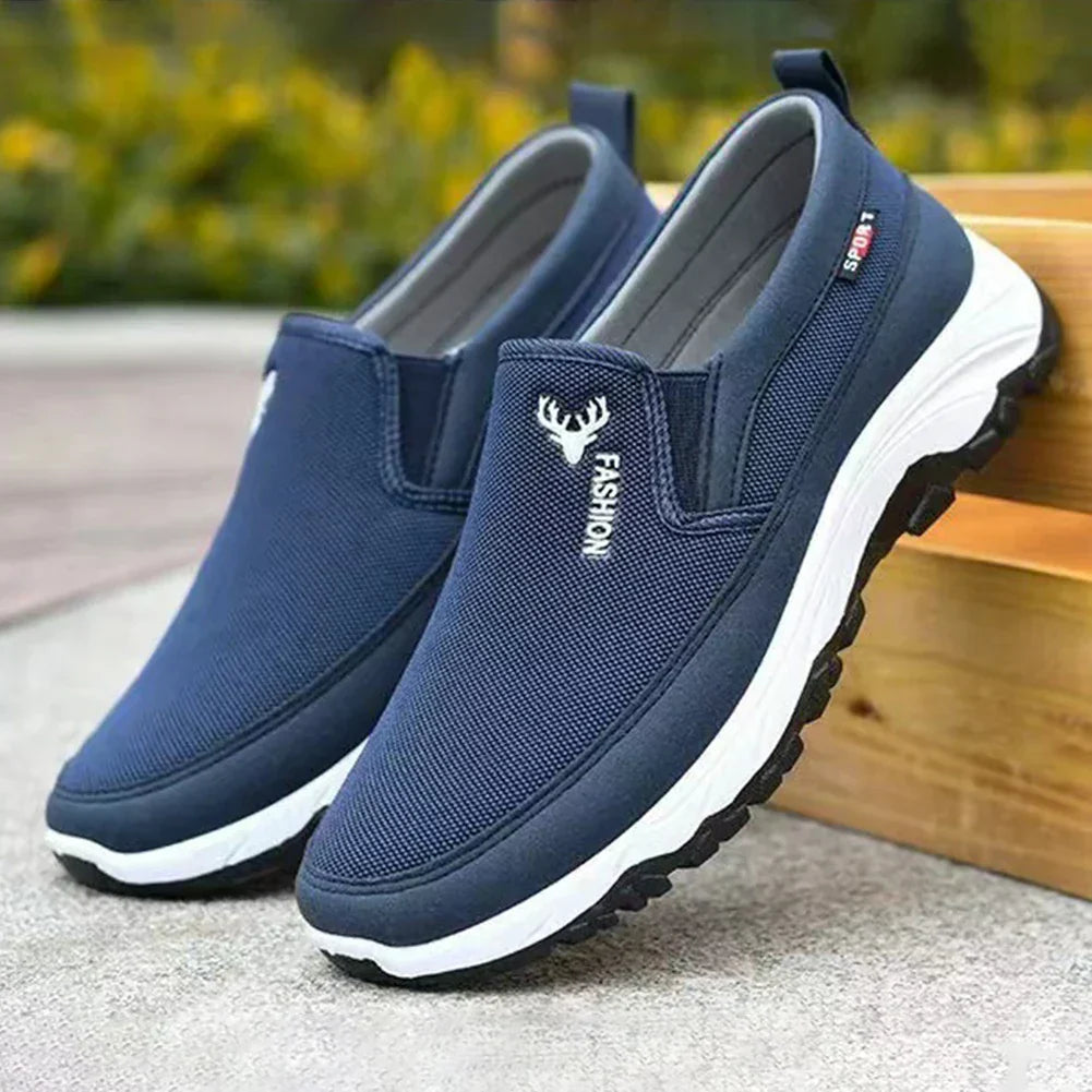 Sapatos ortopédicos casuais para homem
